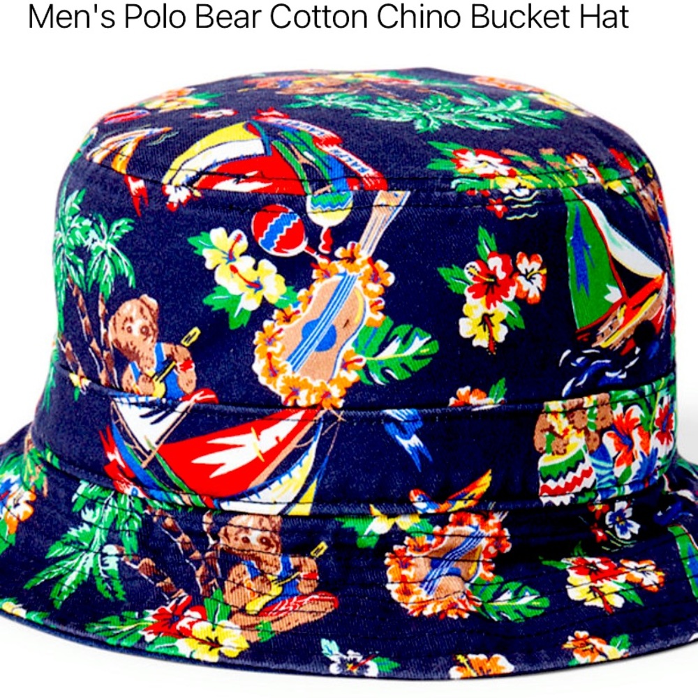 Polo Bear Chino Bucket Hat - Picture 2 of 14